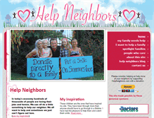 Tablet Screenshot of helpneighbors.com